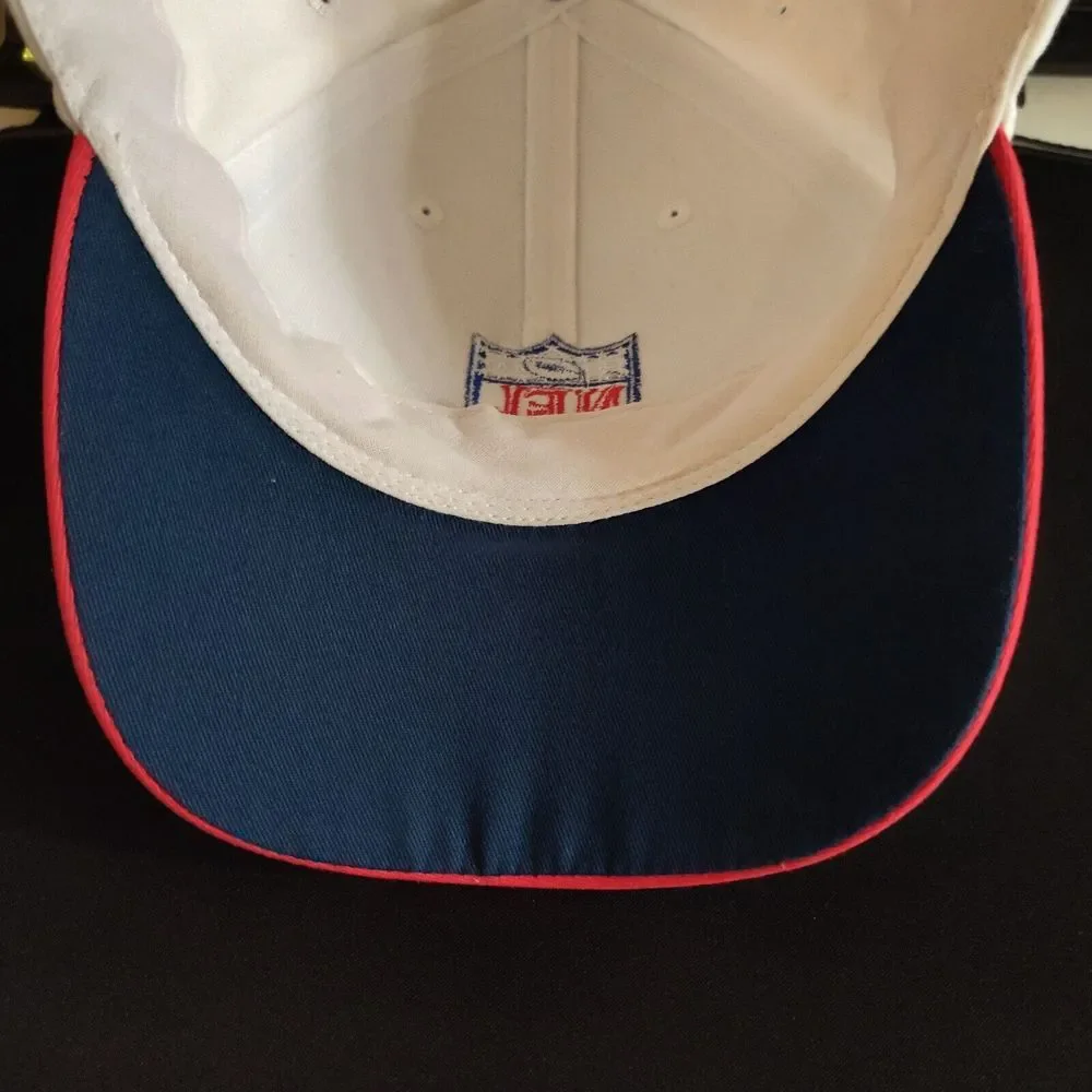 Vintage Reebok Motorola NFL‎ Logo Self Fastener Hat
